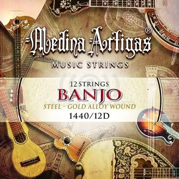 Medina Artigas Encordado Banjo 12 Cuerdas