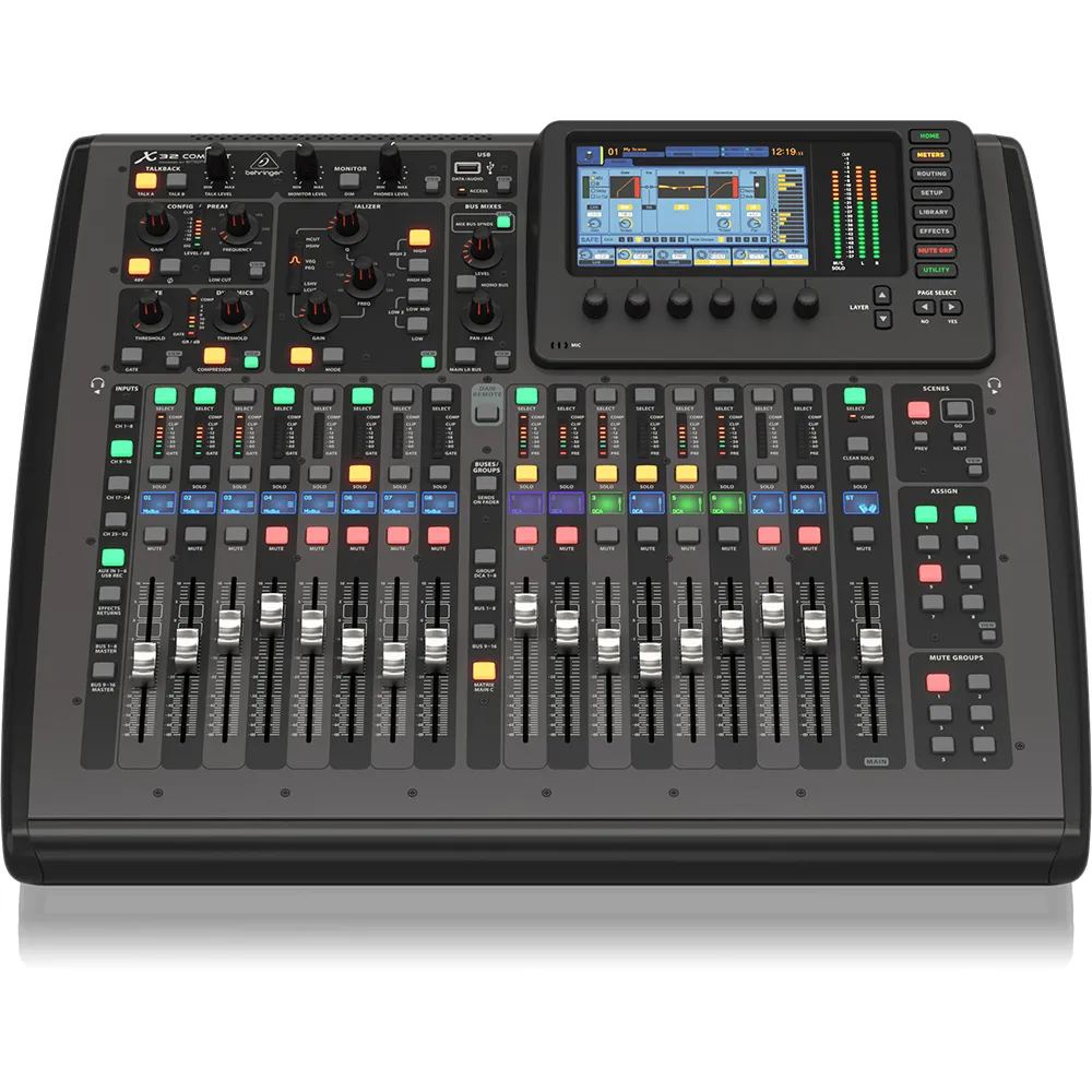 Consola Digital Behringer X32 Compact - Faders Motorizados