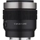 Samyang Cine V-AF 20mm T1.9 Lente Autofoco Full Frame Para Sony E