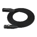 XLR Macho a XLR Hembra 10mts. Negro. Kirlin