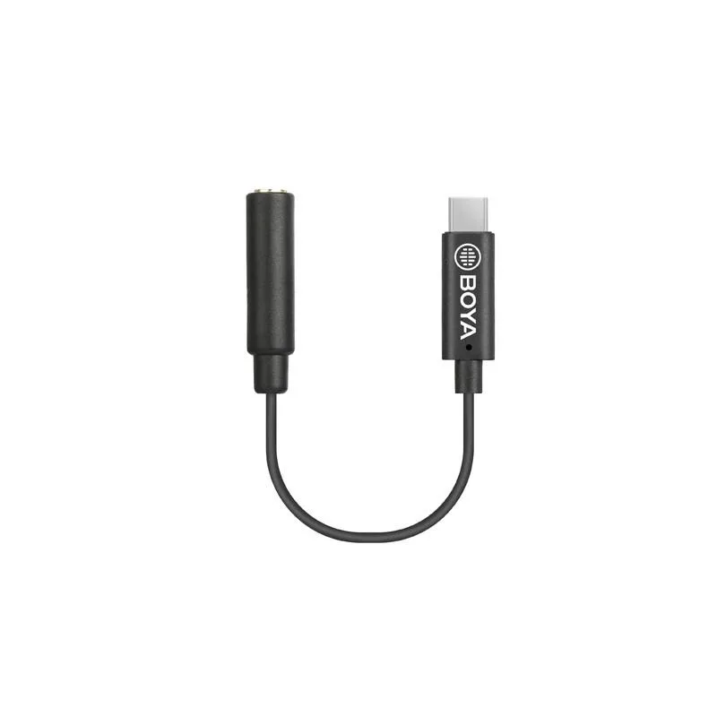 Boya BY-K4 Cable macho USB-C – hembra TRS