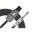 Cable Parlantes 6,3 mono A Speakon 15mts. Kirlin