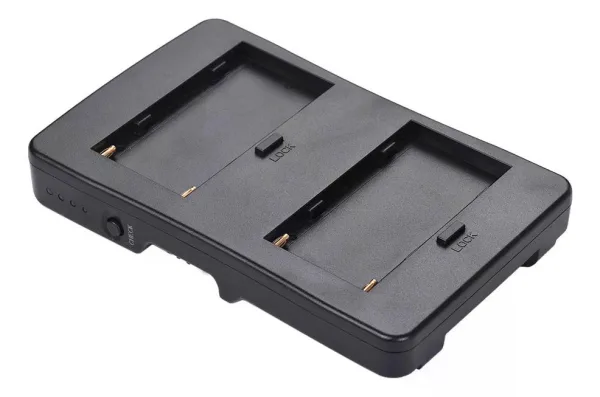 Iluminus Adaptador Para Usar Baterías NP-F550 / NP-F970 / NP-F990 en Equipos Que Usan V-Mount