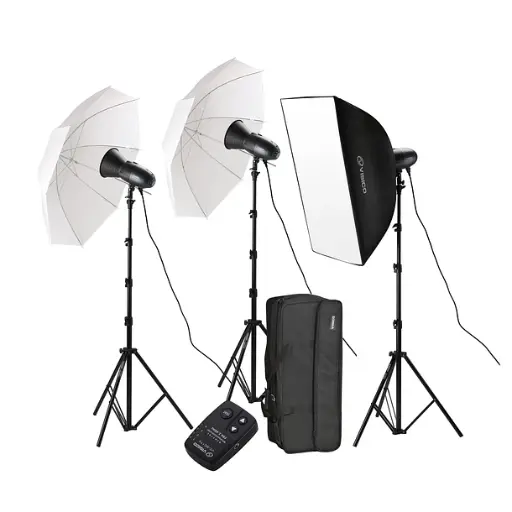 [VL400 II CreativeKit] Kit De Estudio Visico 3 x Elfin VL400 II 