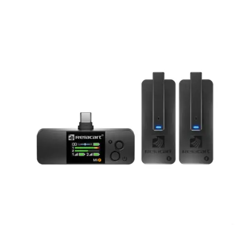 Relacart MI3 Sistema Micrófonos Inalámbricos Lavalier (Set)