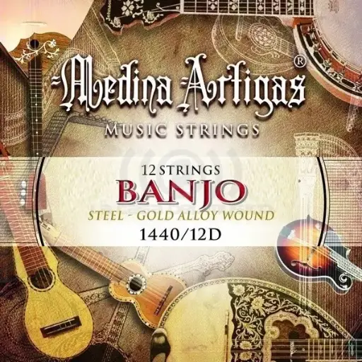 Medina Artigas Encordado Banjo 12 Cuerdas