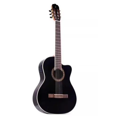 Guitarra Electroclasica Nylon Black WS-12 EQ D/BK Tagima