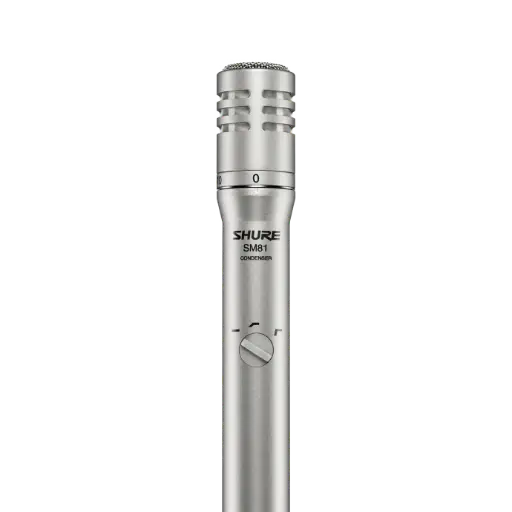 SM81 Micrófono Shure de condensador de instrumento