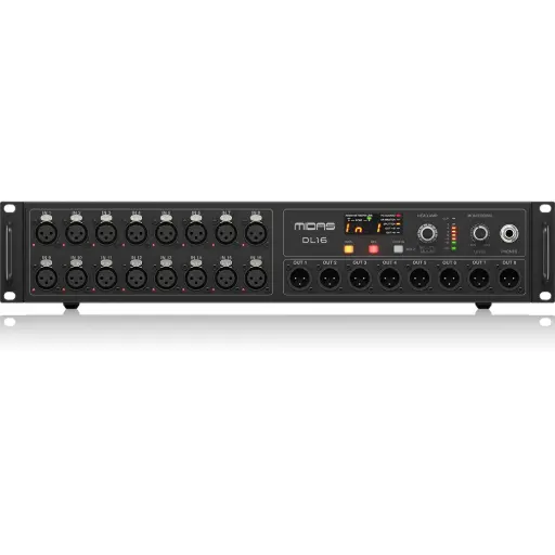 Consola Digital Rackeable MIDAS DL16 - ULTRANET y ADAT