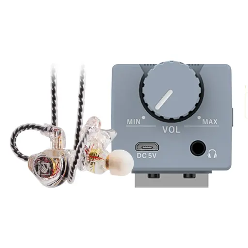Pack de Monitoreo Relacart EA225 + Donner EM1 Audifonos In ear + Amplificador de Audífonos