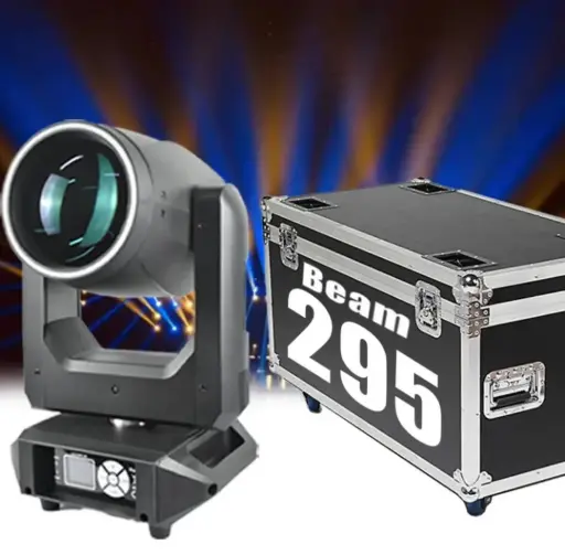 KIT 4 X BEAM 295W MOVING HEAD + FLIGHT CASE