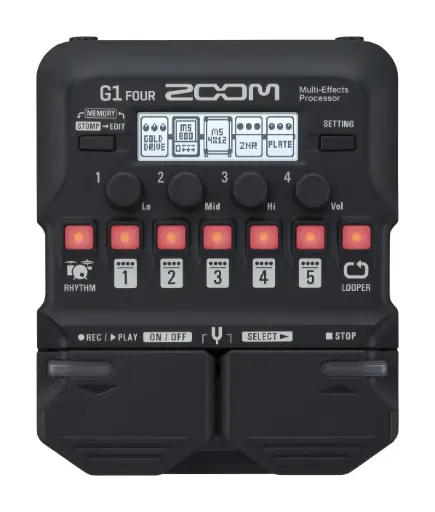 Pedalera multiefecto Zoom G1 FOUR
