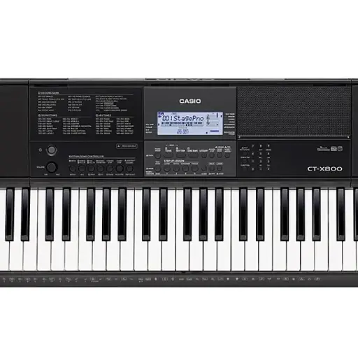 TECLADO 61 TECLAS CT-X800C2 CASIO CON TRANSFORMADOR